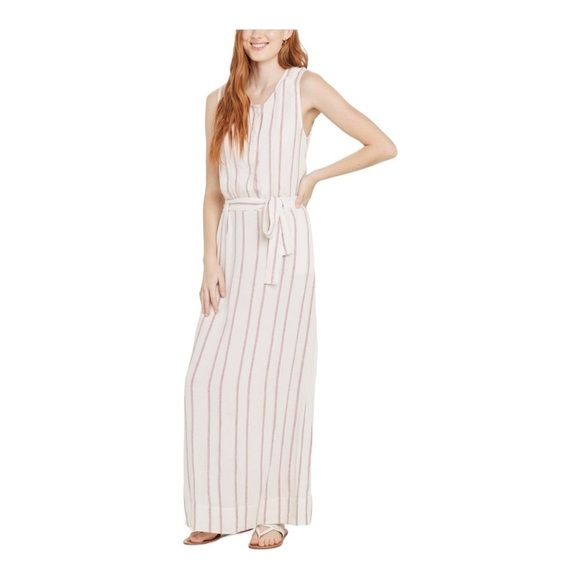 Splendid Gail Sleeveless Maxi Dress in Parker Stripe Size M NWT - Picture 1 of 7